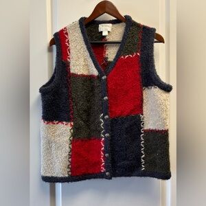 Christopher & Banks Vintage Women’s XL Mohair Blend Sweater Vest